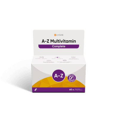 LIVSANE MULTIVITAMIIN A-Z 50+ TBL PIKATOIMELINE N60