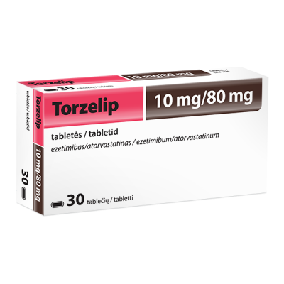 TORZELIP TBL 80MG+10MG N30