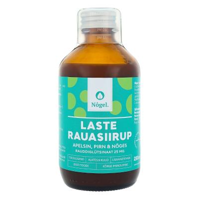 NÕGEL RAUASIIRUP LASTELE 250ML