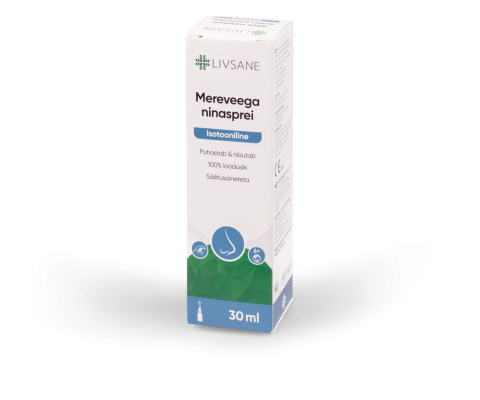 LIVSANE NINASPREI ISOTOONILINE 30ML