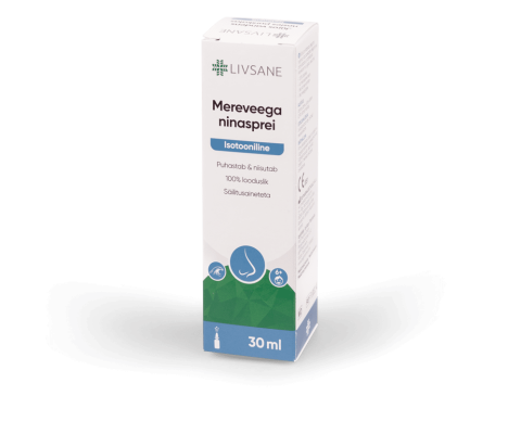 LIVSANE NINASPREI ISOTOONILINE 30ML