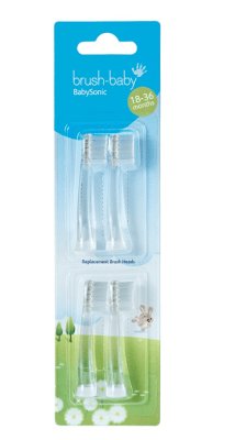 BRUSH-BABY ELEKTRILISE HAMBAHARJA VARUOTSIK BABYSONIC(18-36K) N4
