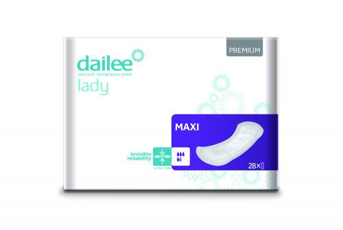 DAILEE LADY PREMIUM SIDE SLIM MAXI 820ML N28