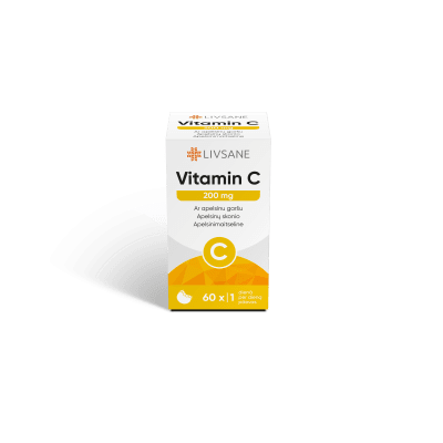 LIVSANE VITAMIIN C NÄRIMISTBL 200MG N60