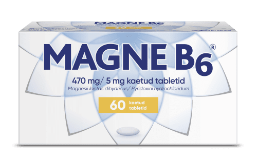 MAGNE B6 KAETUD TBL 5MG+470MG N60