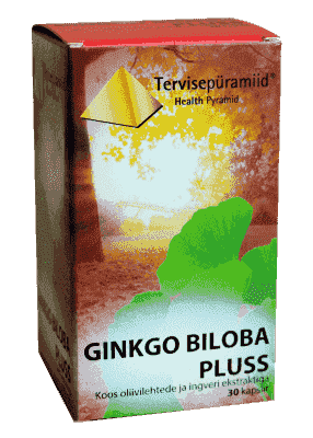 TERVISEPÜRAMIID GINKGO BILOBA PLUSS KAPSLID N30