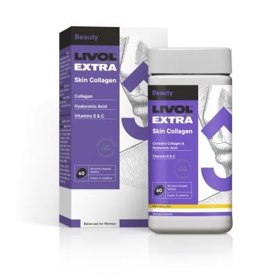 LIVOL EXTRA SKIN COLLAGEN TBL N60