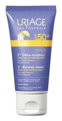 URIAGE BABY 1ST PÄIKESEKAITSE MINERAALKREEM SPF50 50ML