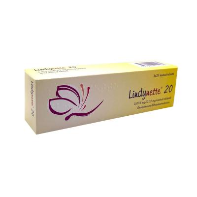 LINDYNETTE 20 KAETUD TBL 0.075MG+0.02MG N63, (TML)