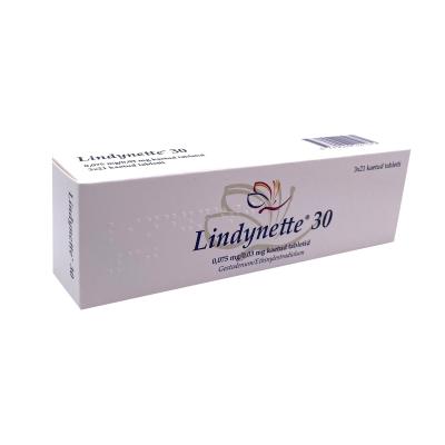 LINDYNETTE 30 KAETUD TBL 0.075MG+0.03MG N63, (TML)
