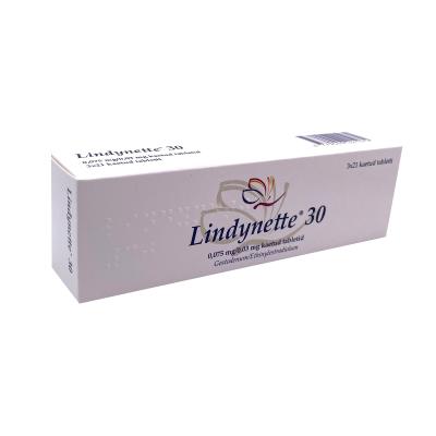 LINDYNETTE 30 KAETUD TBL 0.075MG+0.03MG N63, (TML)