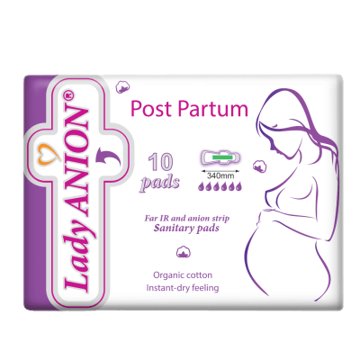 LADY ANION HÜGIEENILINE SIDE SÜNNITUSJÄRGNE 340MM N10