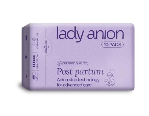 LADY ANION HÜGIEENILINE SIDE SÜNNITUSJÄRGNE 340MM N10