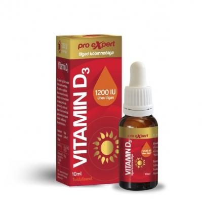 PRO EXPERT VITAMIIN D TILGAD 1200IU 10ML