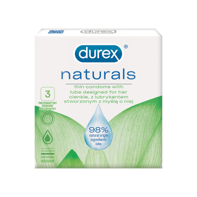 DUREX NATURALS THIN KONDOOMID N3