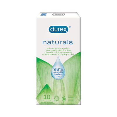 DUREX NATURALS THIN KONDOOMID N10