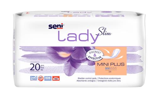 SENI LADY SLIM URIINIPIDAMATUSE SIDEMED MINI PLUS 260ML N20