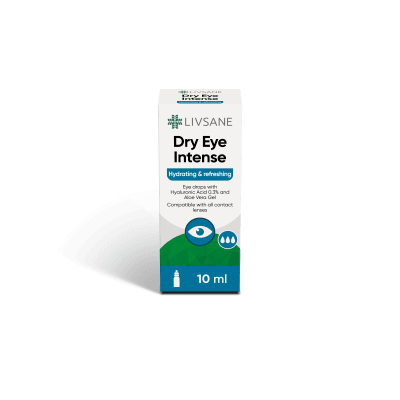 LIVSANE SILMATILGAD KUIVADELE SILMADELE INTENSIIVSED 10ML