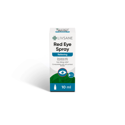 LIVSANE SILMATILGAD PUNETAV. SILMADELE SPREI 10ML