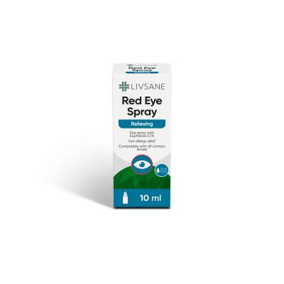 LIVSANE SILMATILGAD PUNETAV. SILMADELE SPREI 10ML