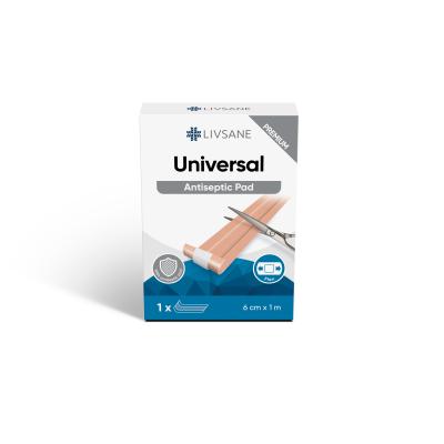 LIVSANE PLAASTER PREMIUM UNIVERSAL LÕIGATAV 1MX6CM N1