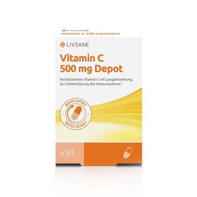 LIVSANE VITAMIIN C PIKATOIMELINE KAPSEL 500MG N30