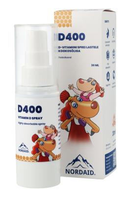 NORDAID VITAMIIN D3+K2 SPREI 100MCG+100MCG 30ML