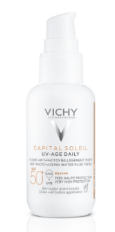 VICHY CS PÄIKESEKAITSEEMULSIOON SPF50 NÄOLE TOONIV UVA 40ML