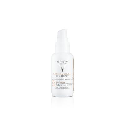 VICHY CS PÄIKESEKAITSEEMULSIOON SPF50 NÄOLE TOONIV UVA 40ML