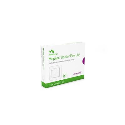 MEPILEX BORDER FLEX LITE SIL.PLAASTER 7,5X7,5CM STER N5