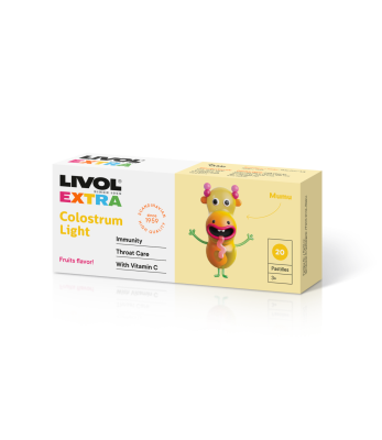 LIVOL EXTRA COLOSTRUM LIGHT KURGUPASTILLID N20