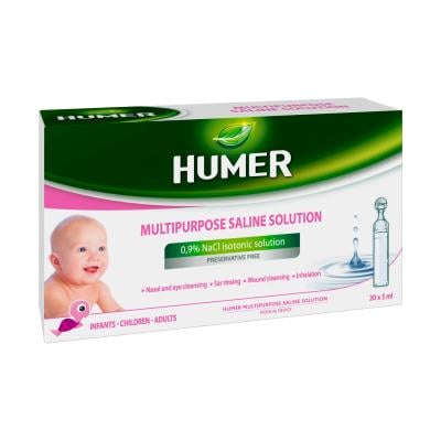 HUMER MITMEOTSTARBELINE FÜSIOL. SOOLALAHUS 5ML N30