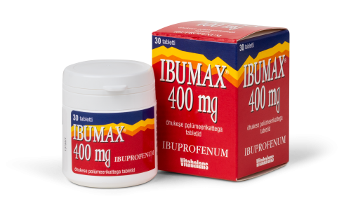 IBUMAX ÕHUKE POLÜMÜÜERKATTEGA TABLETT 400MG (PURK) N30