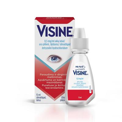 VISINE SILMATILGAD LAHUS 0.5MG 1ML 15ML N1
