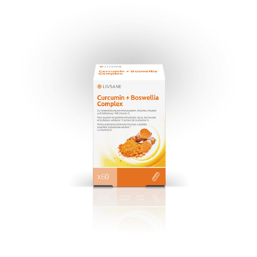 LIVSANE CURCUMIN + BOSWELLIA COMPLEX KAPSLID N90