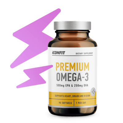 ICONFIT PREMIUM OMEGA 3 KAPSLID N90