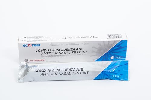 SARS-COV2 + A/B GRIPI ECOTEST ANTIGEENI PLIIATSTEST NINA N1