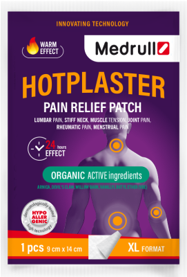 MEDRULL HOT PLAASTER 9X14CM N1