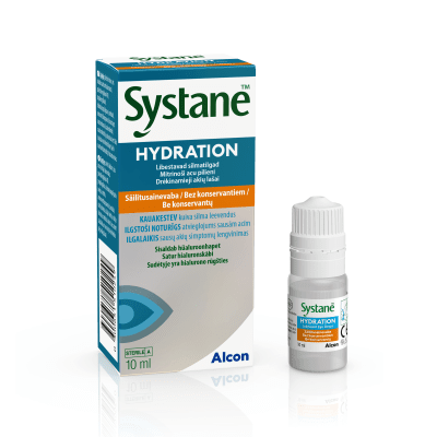 SYSTANE HYDRATION SILMATILGAD NIISUTAVAD SÄILITUSAINETA 10ML