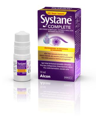 SYSTANE COMPLETE SILMATILGAD NIISUTAVAD SÄILITUSAINETA 10ML