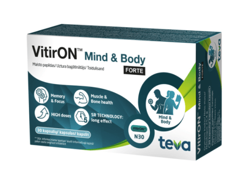 VITIRON MIND&BODY FORTE KAPSLID N30