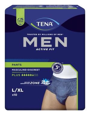 TENA MEN PANTS PLUS IMAVAD PÜKSID L/XL 1010ML N10