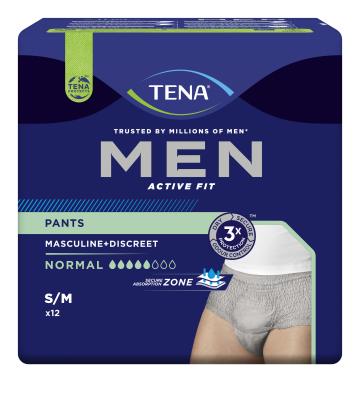 TENA MEN PANTS NORMAL IMAVAD PÜKSID S/M 850ML N12