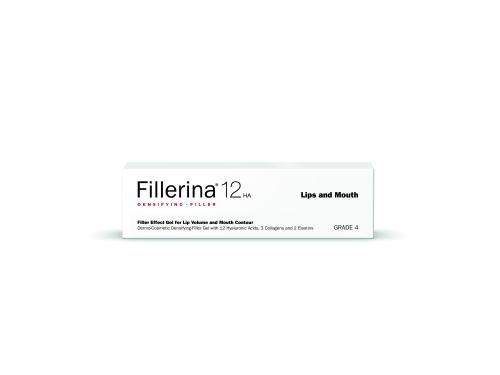 FILLERINA 12HA GEEL SUULE/HUULTELE 4 ASTE 7ML
