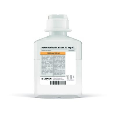 PARACETAMOL B. BRAUN INFU. LAH. 10MG/1ML 100ML N10