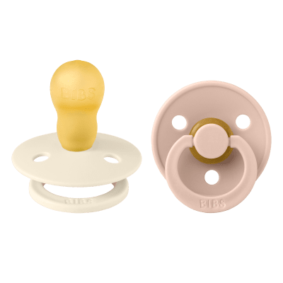 BIBS RÕNGASLUTT 18+ KUUD IVORY/BLUSH N2