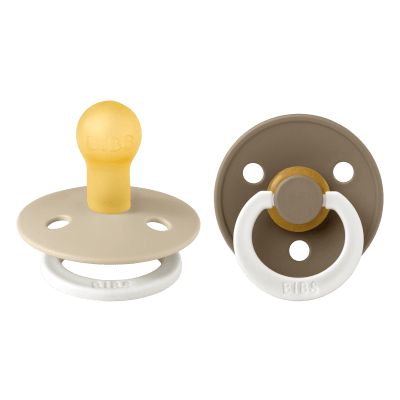 BIBS GLOW RÕNGASLUTT 0-6 KUUD VANILLA/DARK OAK N2