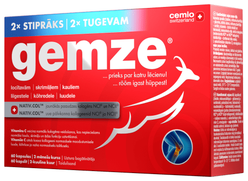 CEMIO GEMZE 2X TUGEVAM KAPSLID N60