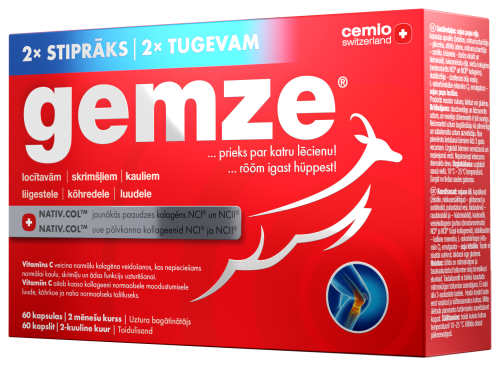 CEMIO GEMZE 2X TUGEVAM KAPSLID N60