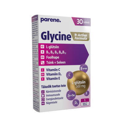 PARENE GLYCINE ACTIVE FORMULA TBL N30
